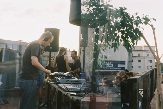7 Banket Ostrava Dock rooftop party